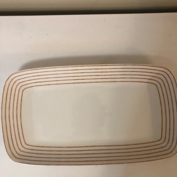 ♠️ Kate Spade Lenox Sienna Lane hors d’oeuvre tray - Picture 2 of 8